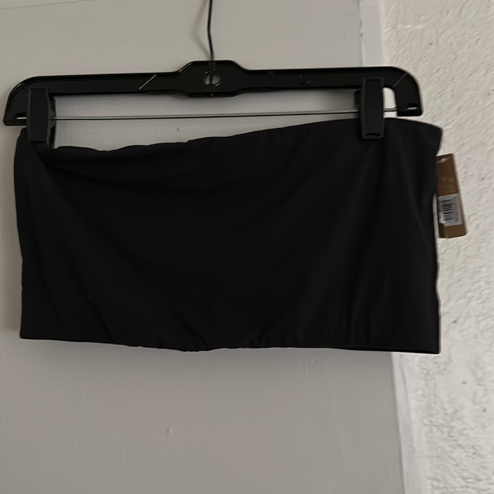 NWT Skims Fits Everybody Bandeau Bra Onyx-3x$25